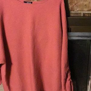 a.n.a. Size XL pink color long sleeves sweater